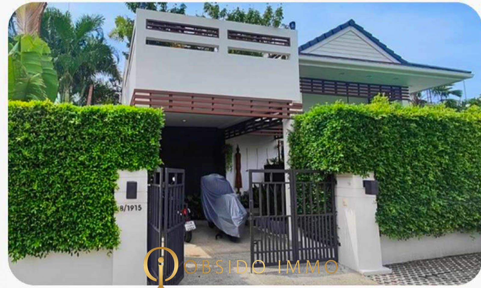 Obsido – Achat immobilier – Hua Hin – villa – Sivana garden – plot 44 -3