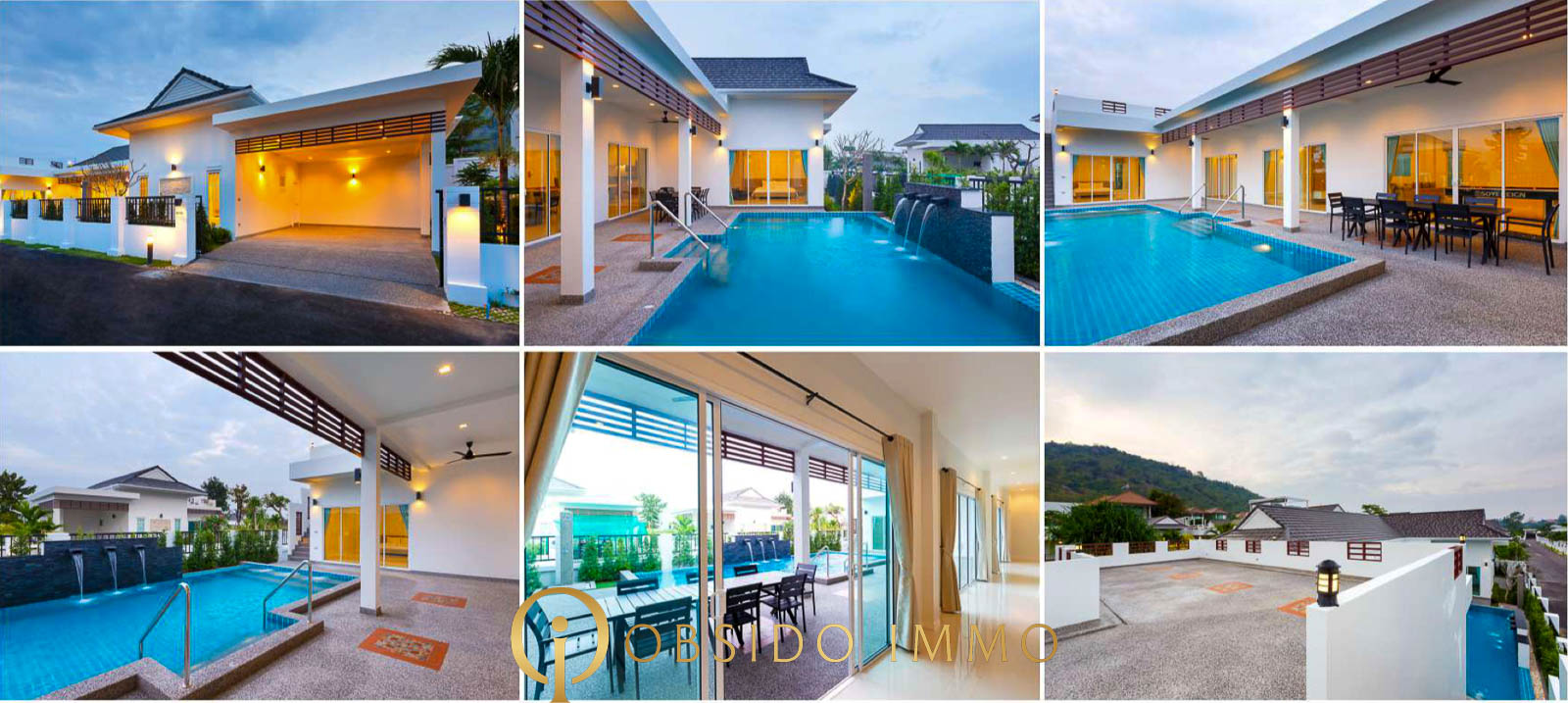 Obsido – Achat immobilier – Hua Hin – villa – Sivana garden – plot 54 -5