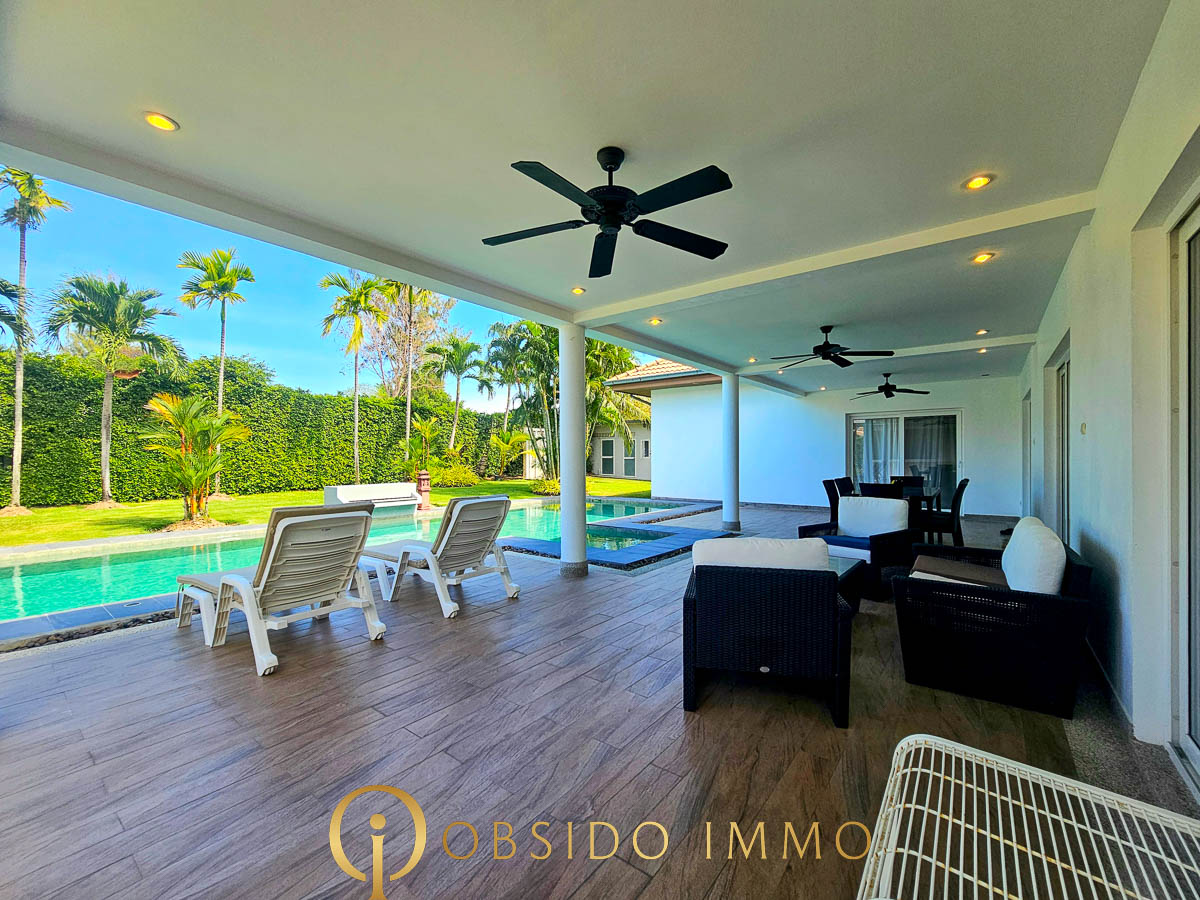 Obsido – Achat immobilier – Hua Hin – villa – the view – 4 bedrooms-06