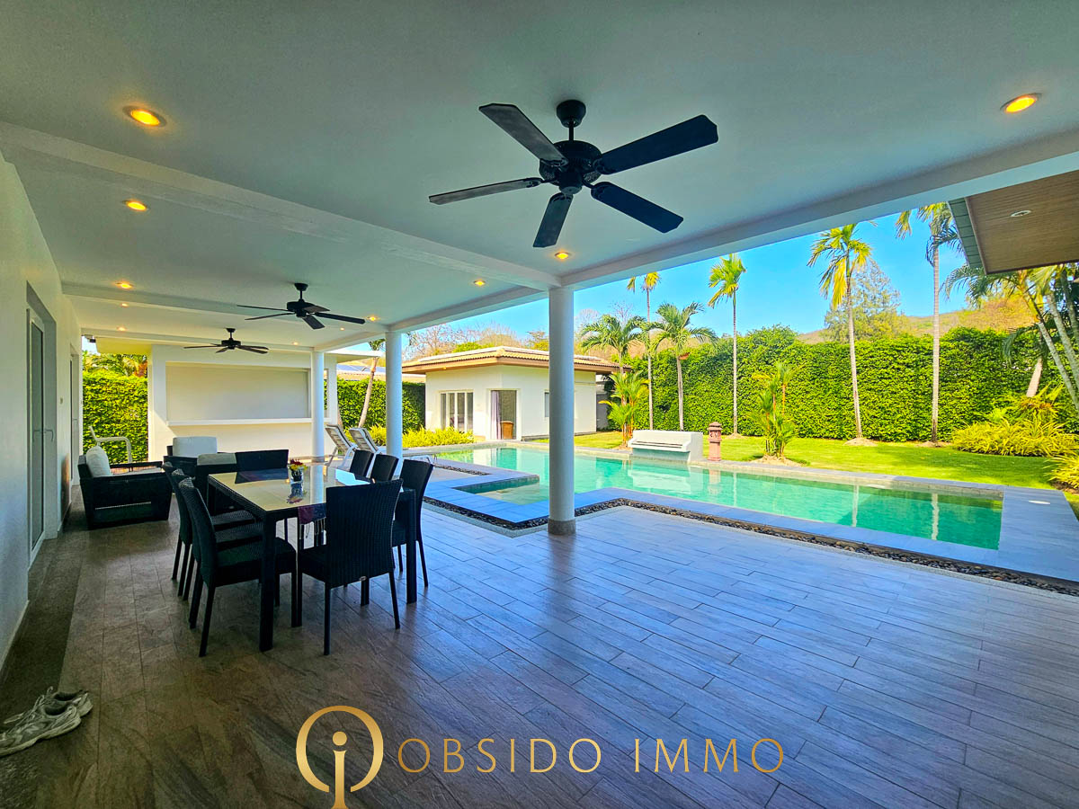 Obsido – Achat immobilier – Hua Hin – villa – the view – 4 bedrooms-07