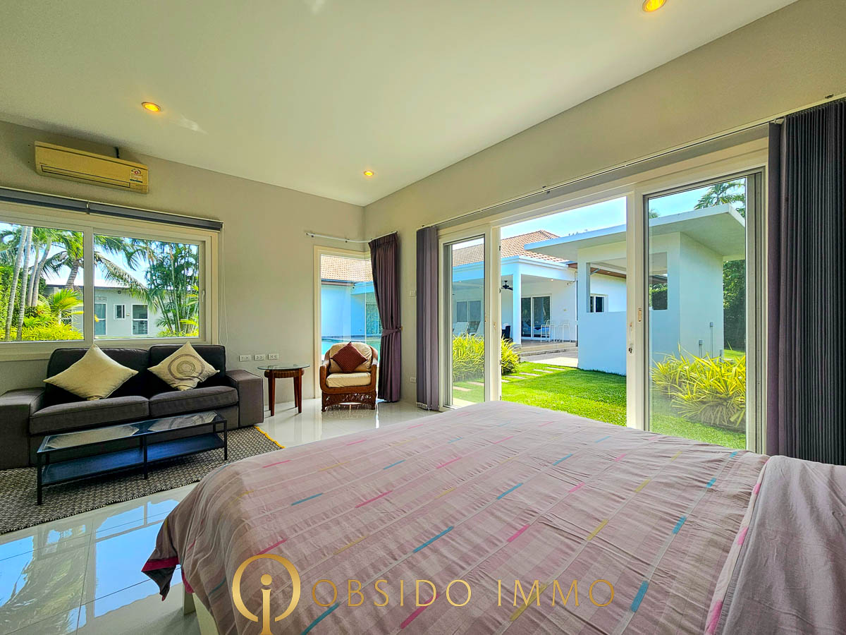 Obsido – Achat immobilier – Hua Hin – villa – the view – 4 bedrooms-11