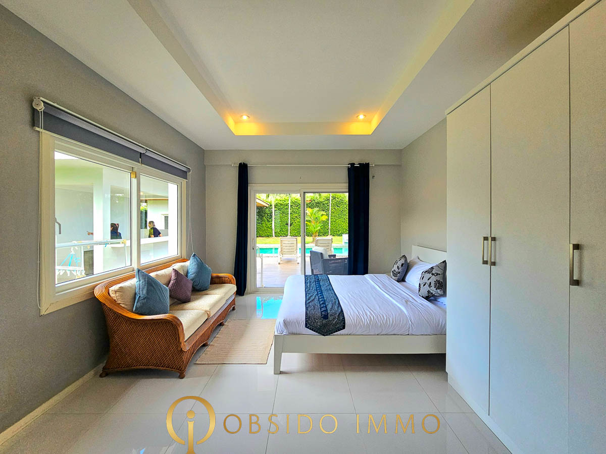 Obsido – Achat immobilier – Hua Hin – villa – the view – 4 bedrooms-25