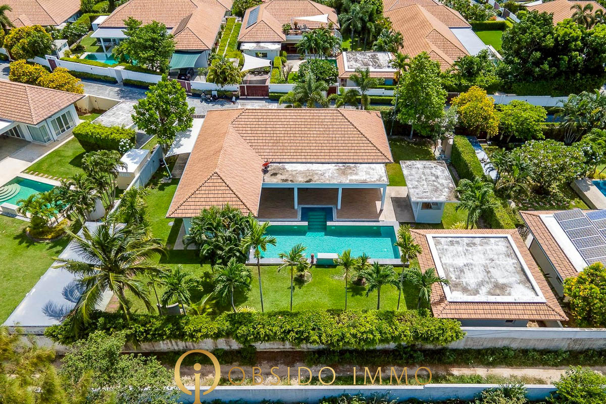 Obsido – Achat immobilier – Hua Hin – villa – the view – 4 bedrooms-30