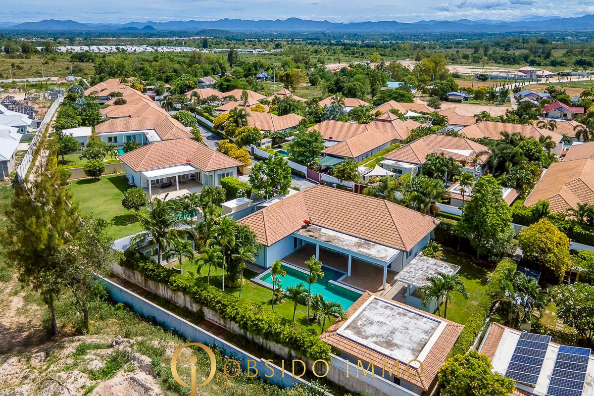 Obsido – Achat immobilier – Hua Hin – villa – the view – 4 bedrooms-31