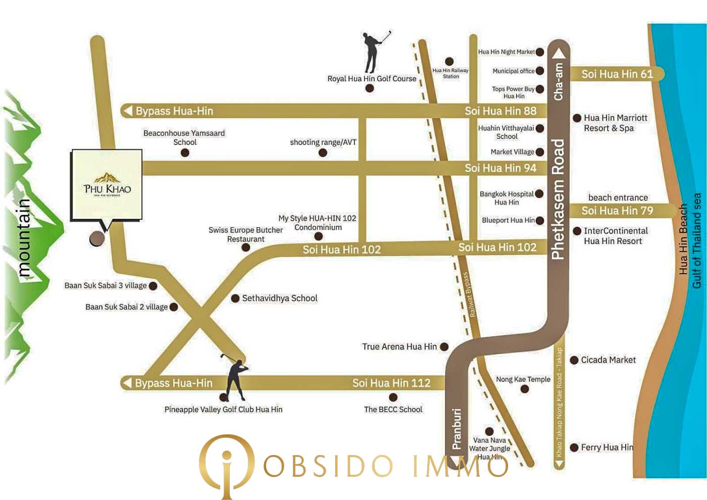 Obsido Immo – Hua Hin – villa – PhuKhao Residence – -41