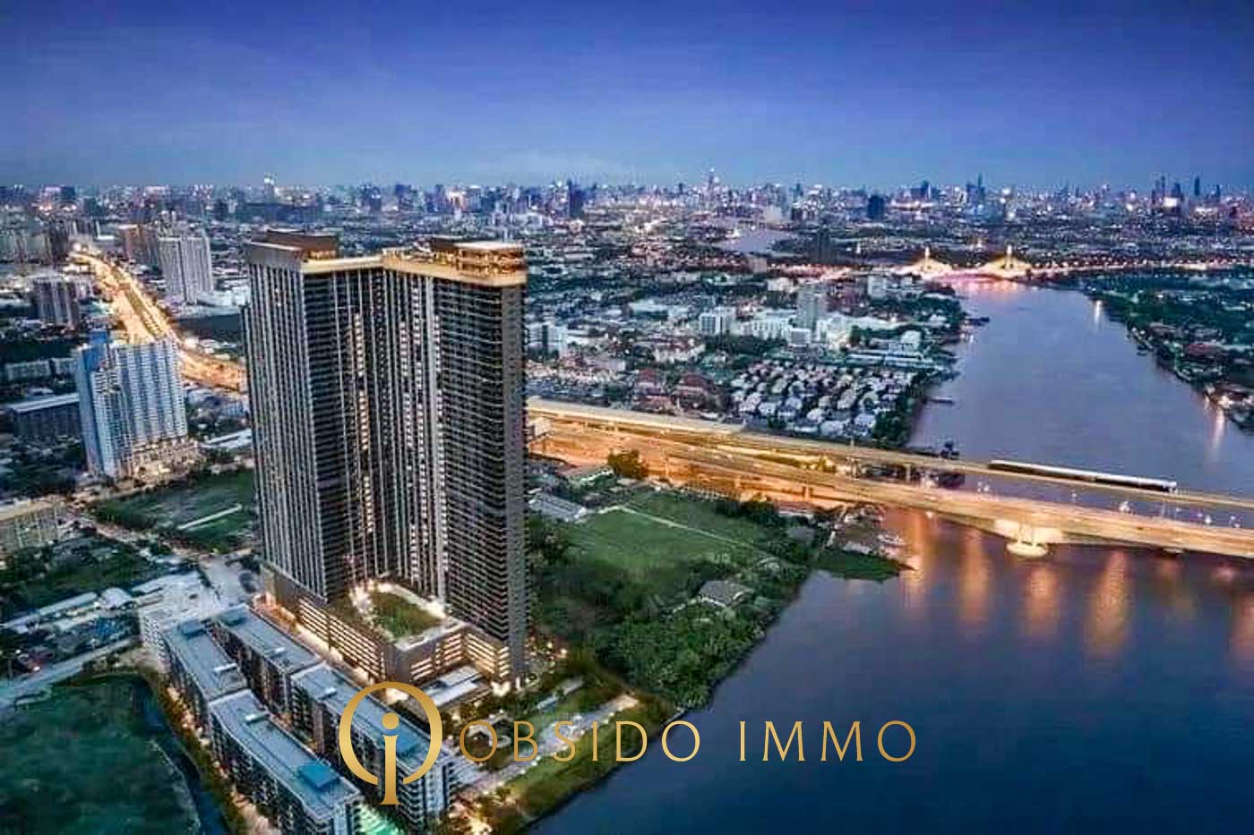 Obsido Immo – Bangkok – Condo – The Politan Rive – 1 BDR-49