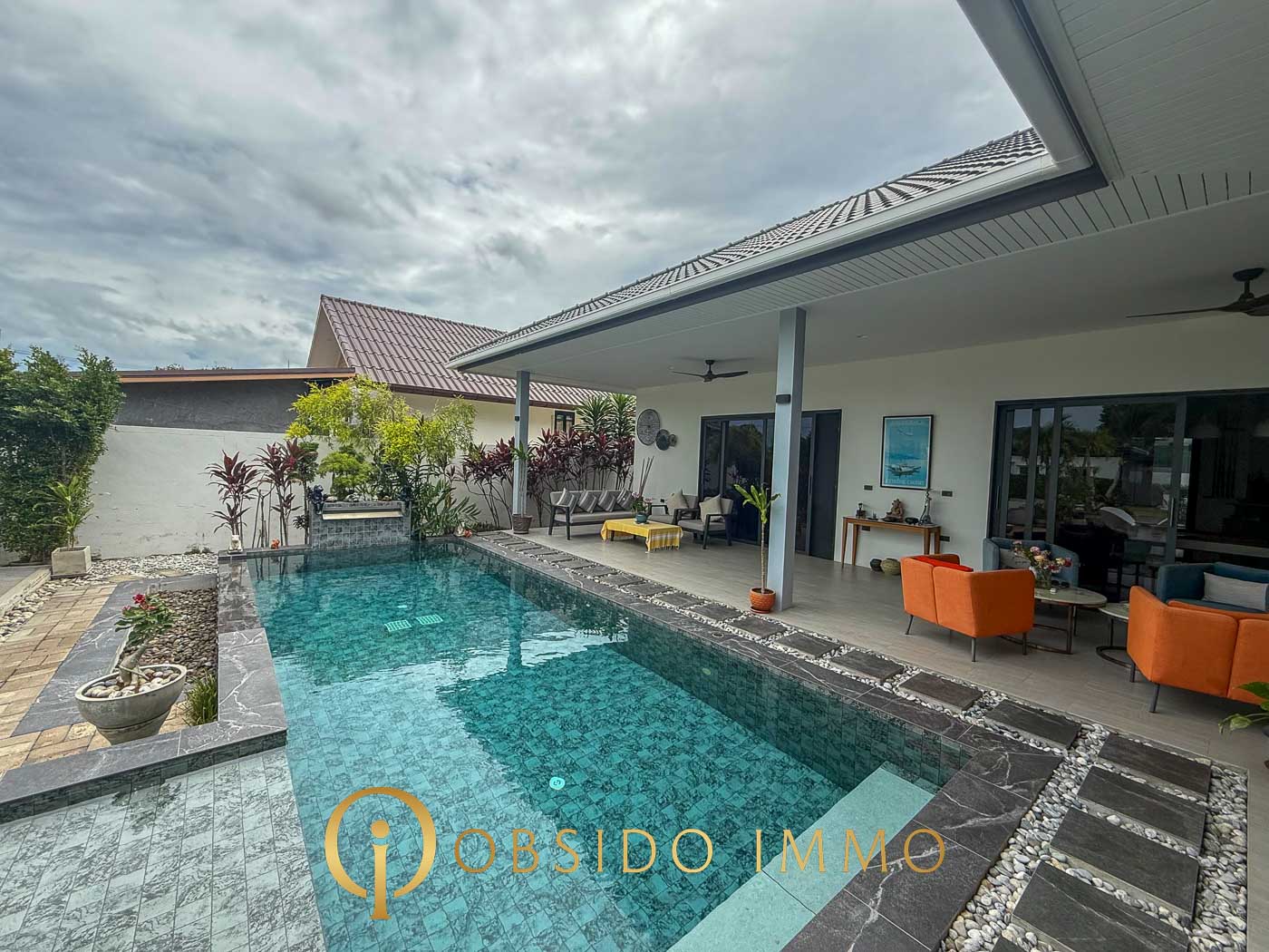 Obsido Immo – Hua Hin – Villa – Nantra Villa- 3 Bedroom-09