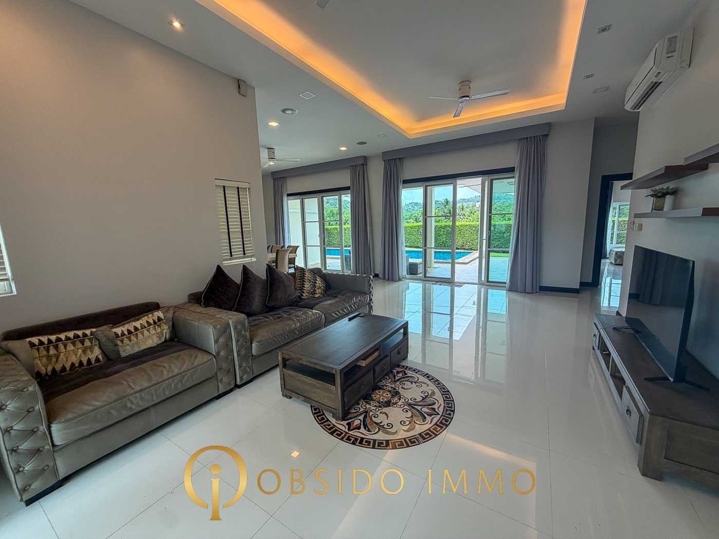 Obsido Immo – Hua Hin – Villa – Emerald Scenery – -13
